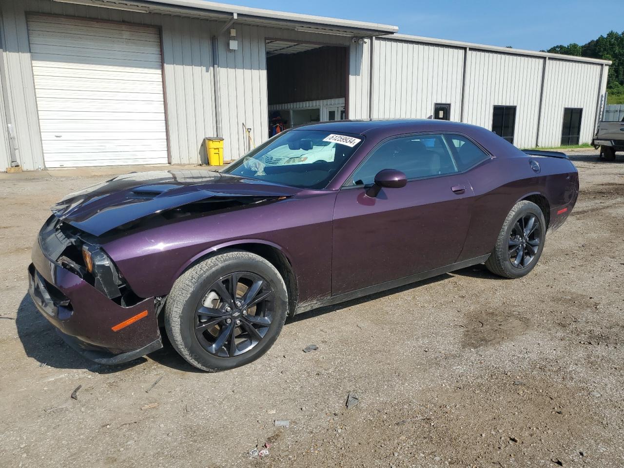 2022 DODGE CHALLENGER SXT VIN:2C3CDZGG4NH160902