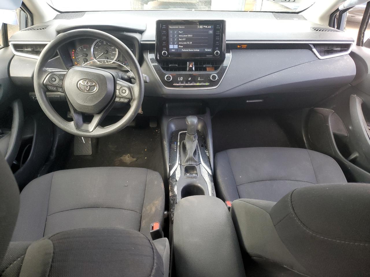 2022 TOYOTA COROLLA LE VIN:JTDEPMAE2N3008707