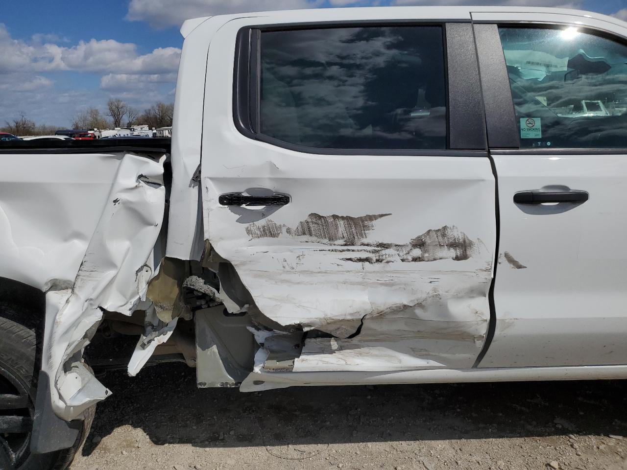 2023 CHEVROLET SILVERADO K1500 CUSTOM VIN:1GCPDBEK8PZ162957