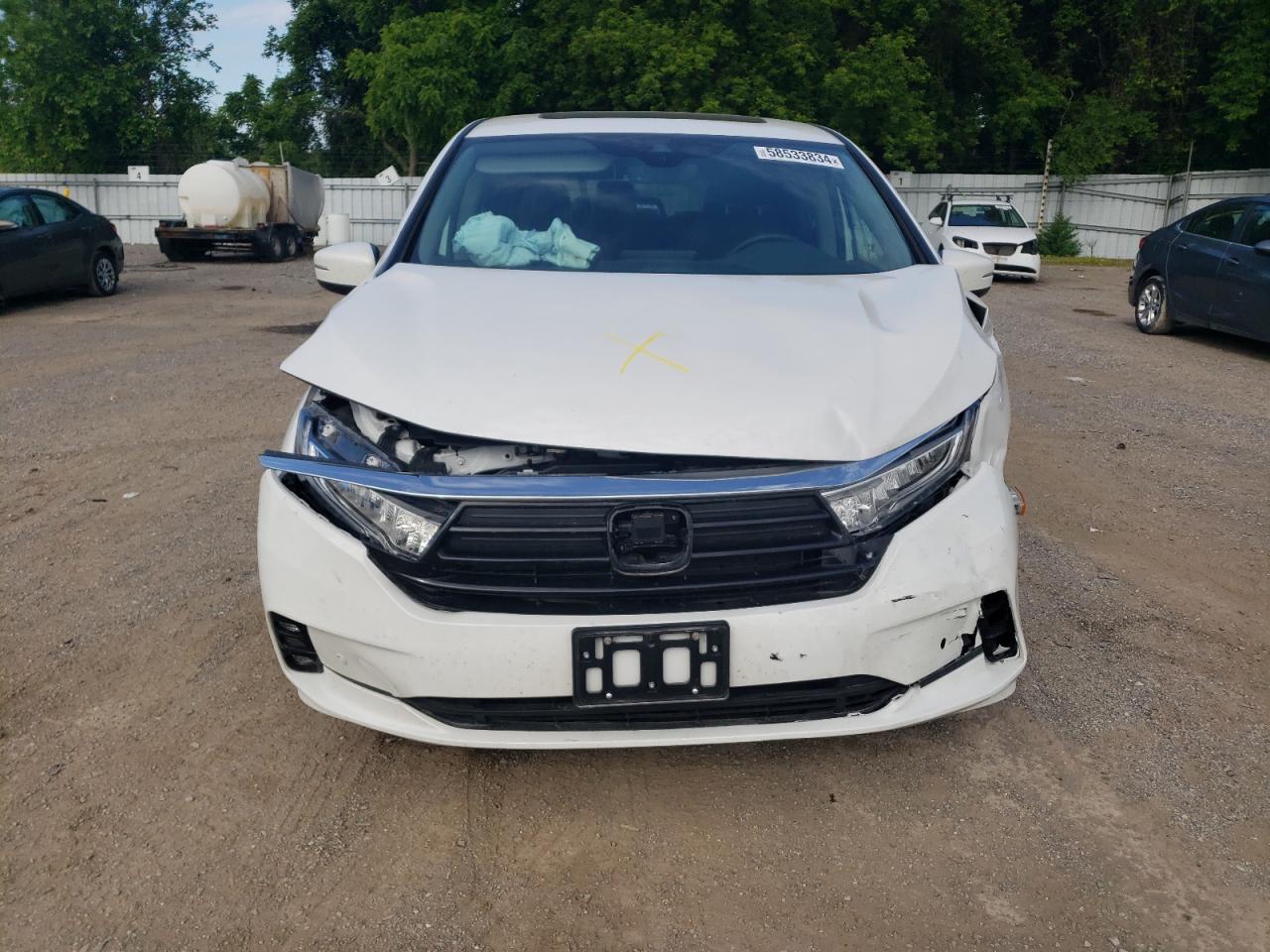 2024 HONDA ODYSSEY TOURING VIN:5FNRL6H84RB501094