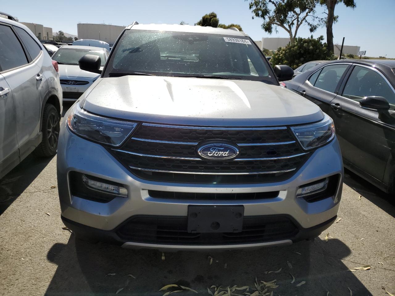 2022 FORD EXPLORER XLT VIN:1FMSK7DH8NGA62252