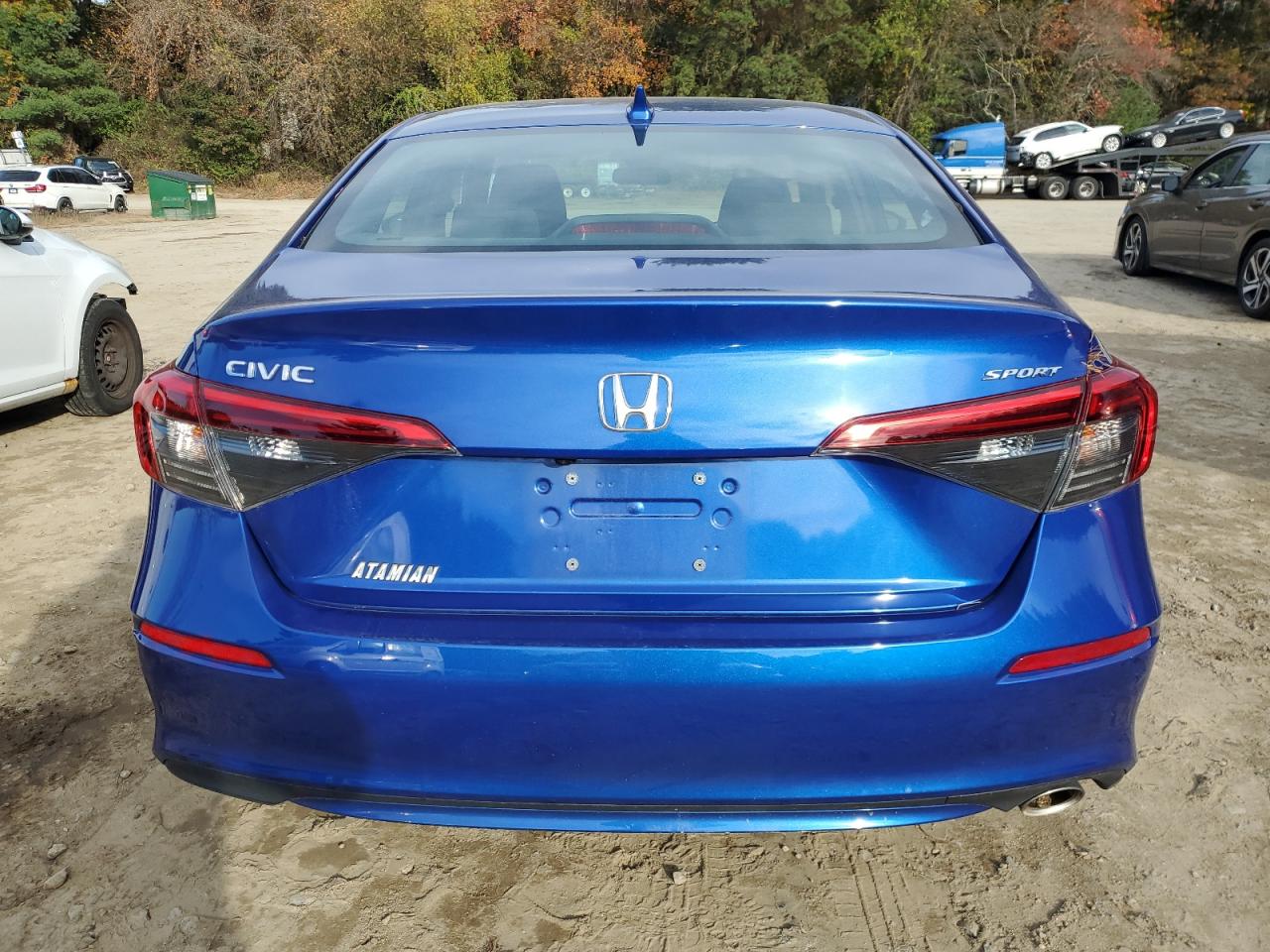 2022 HONDA CIVIC SPORT VIN:2HGFE2F52NH552047