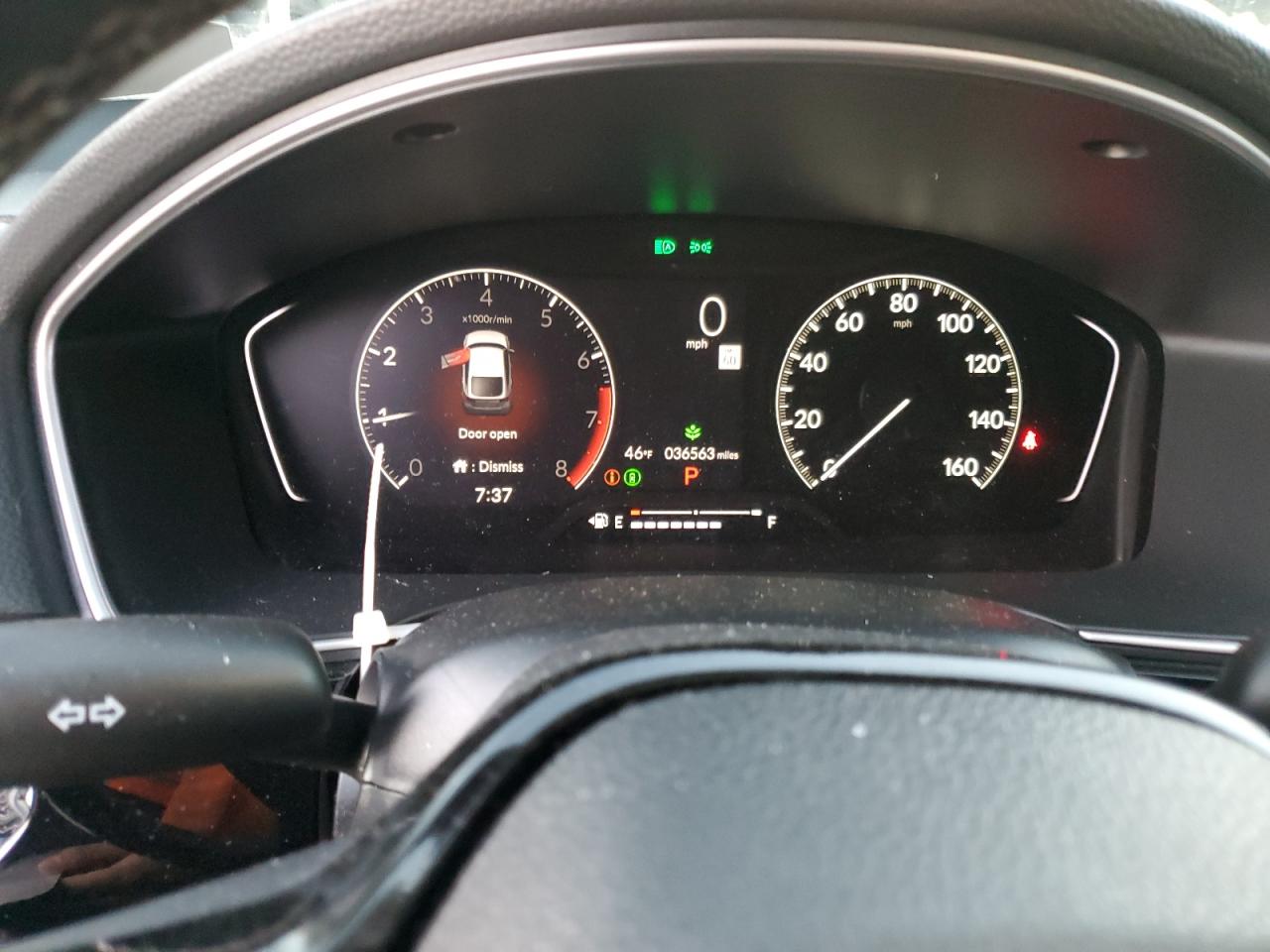 2022 HONDA CIVIC EXL VIN:19XFL1H76NE015707