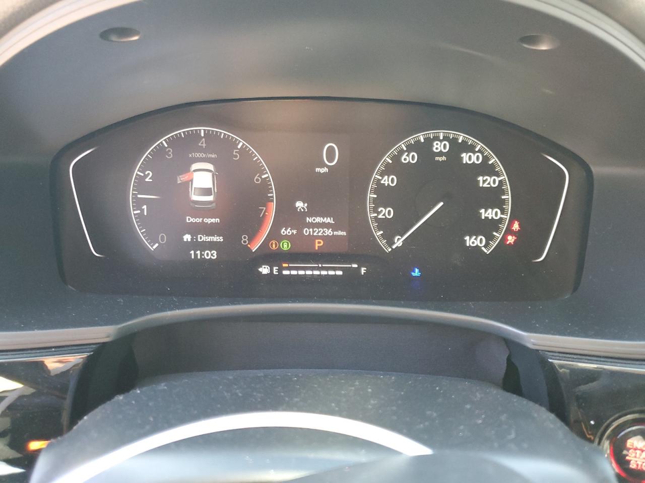 2022 HONDA CIVIC SPORT VIN:2HGFE2F51NH601223