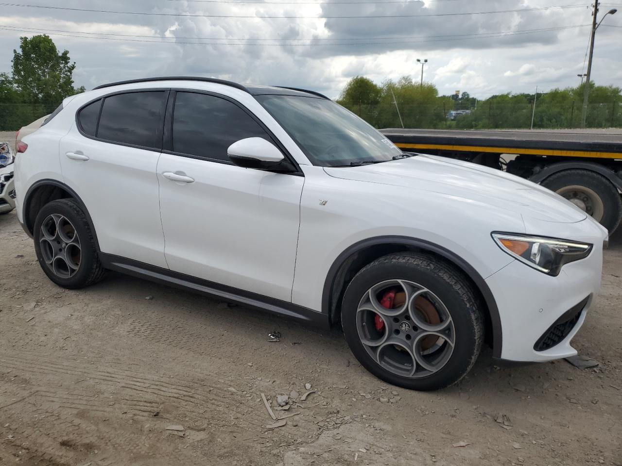 2022 ALFA ROMEO STELVIO TI VIN:ZASPAKBNXN7D38334