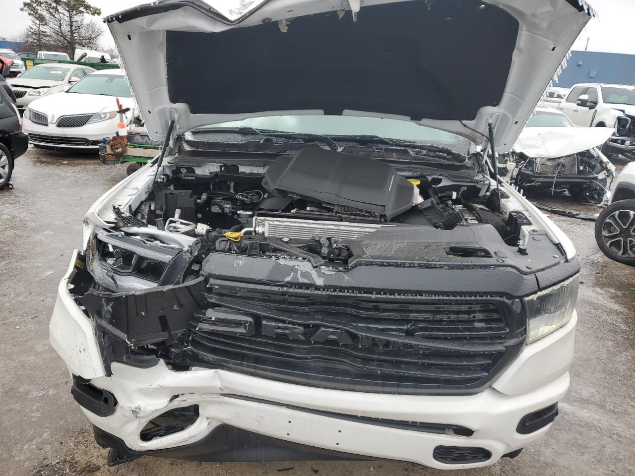 2022 RAM 1500 LARAMIE VIN:1C6SRFJT2NN435646