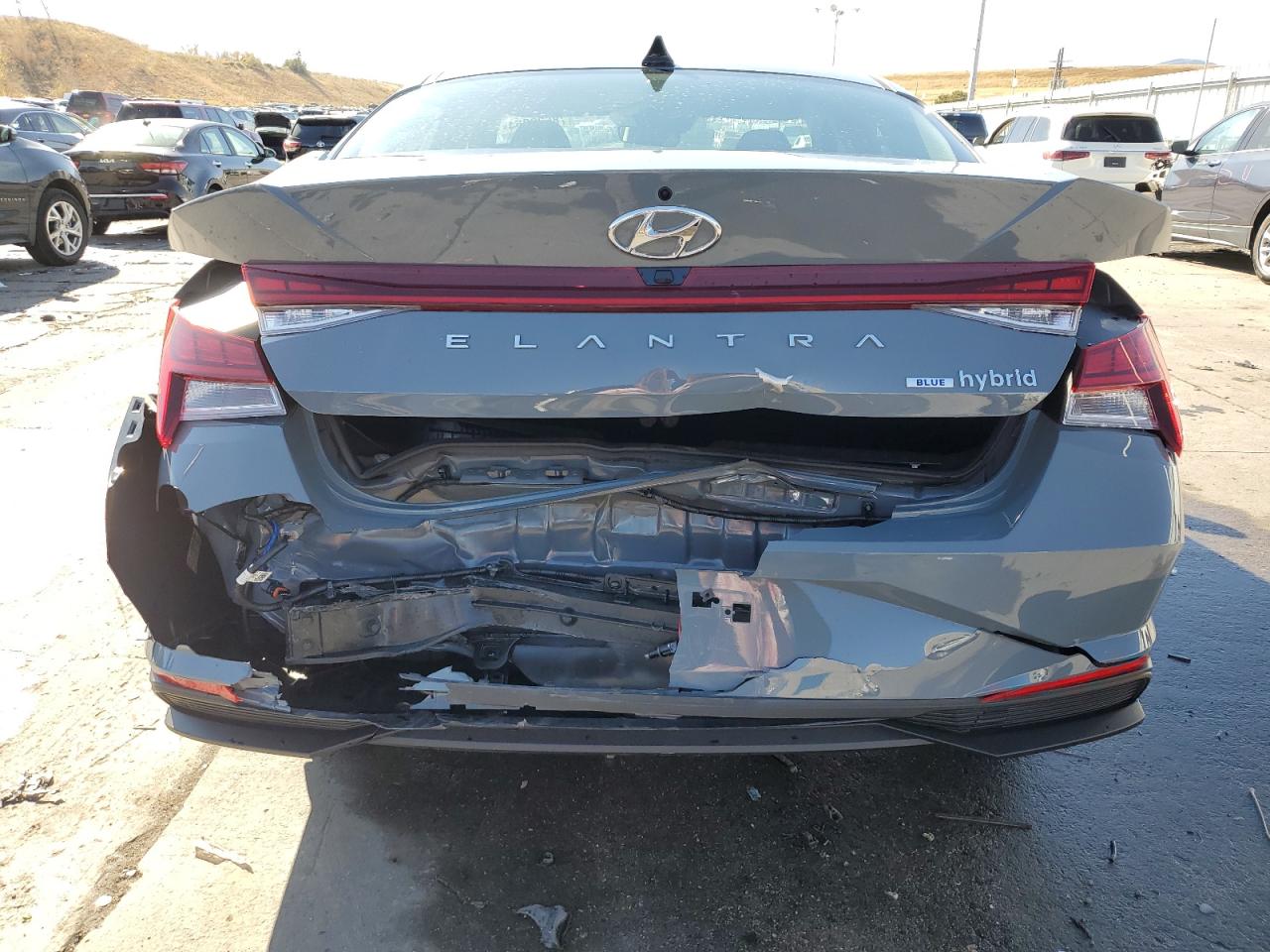 2023 HYUNDAI ELANTRA BLUE VIN:KMHLM4AJ3PU044718