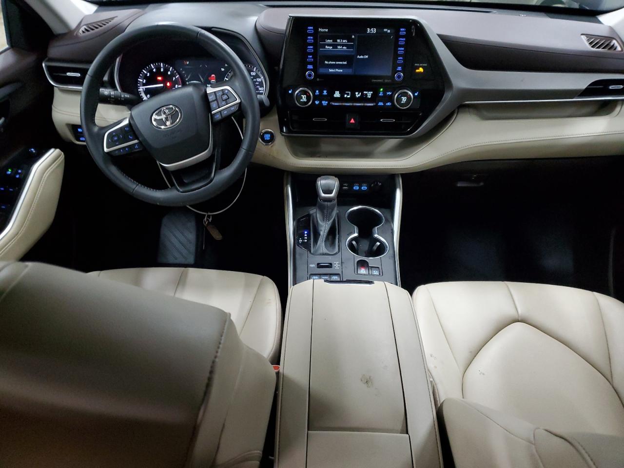 2022 TOYOTA HIGHLANDER XLE VIN:5TDGZRBH1NS213216