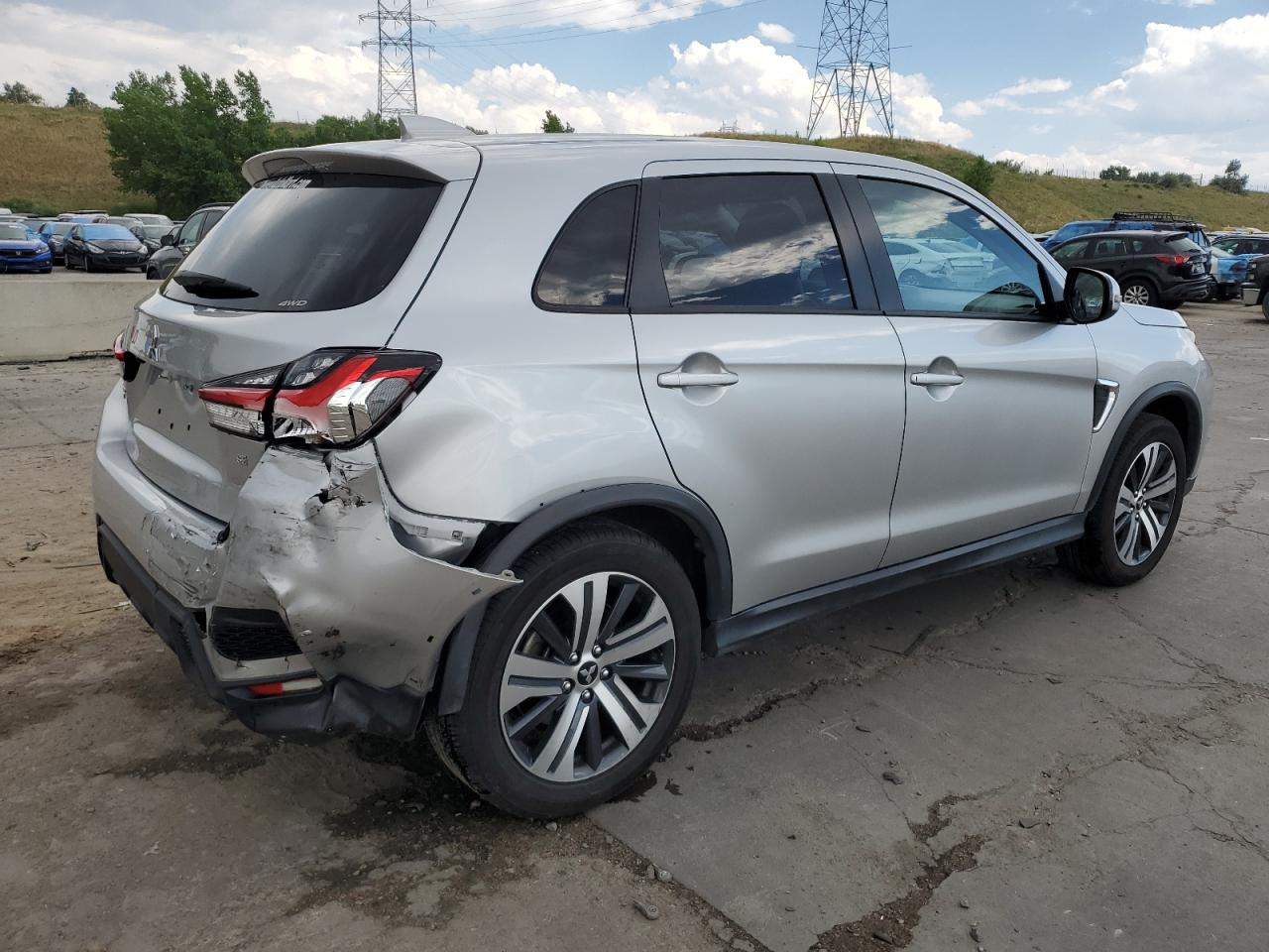 2022 MITSUBISHI OUTLANDER SPORT ES VIN:JA4ARUAU3NU007991