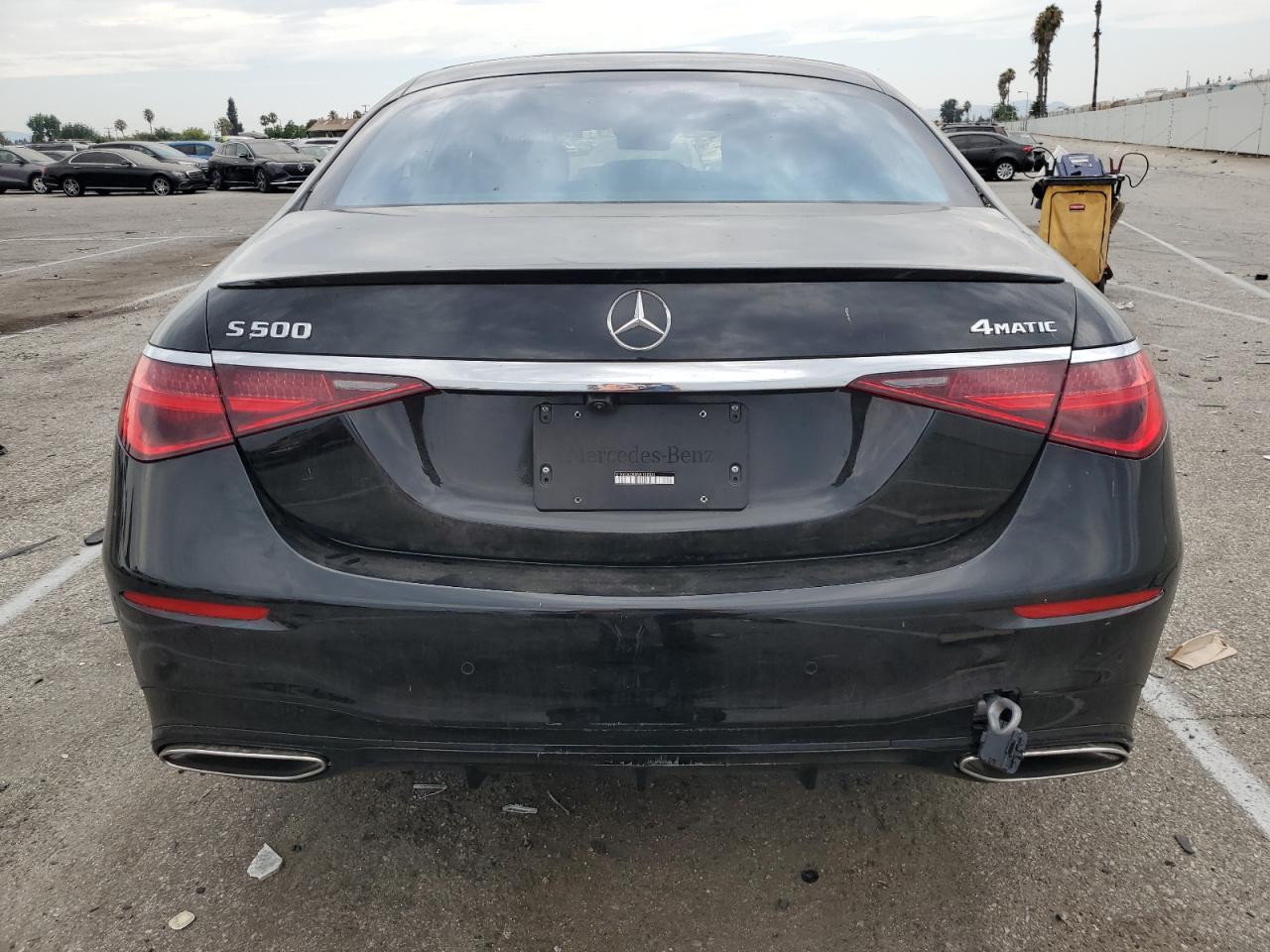 2022 MERCEDES-BENZ S 500 4MATIC VIN:W1K6G6DB5NA159351