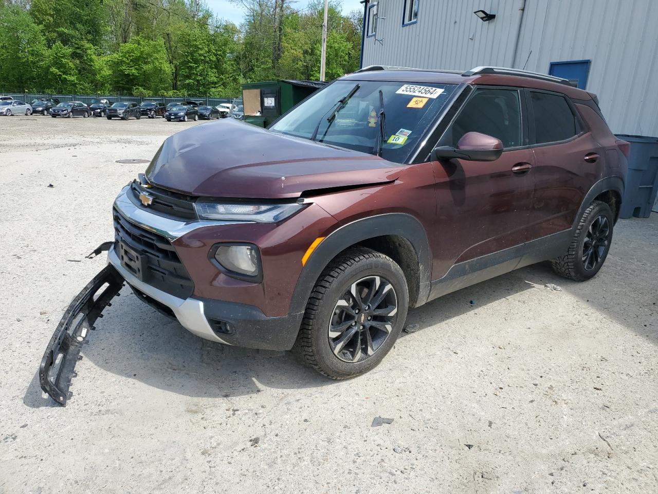 2022 CHEVROLET TRAILBLAZER LT VIN:KL79MRSL8NB128664