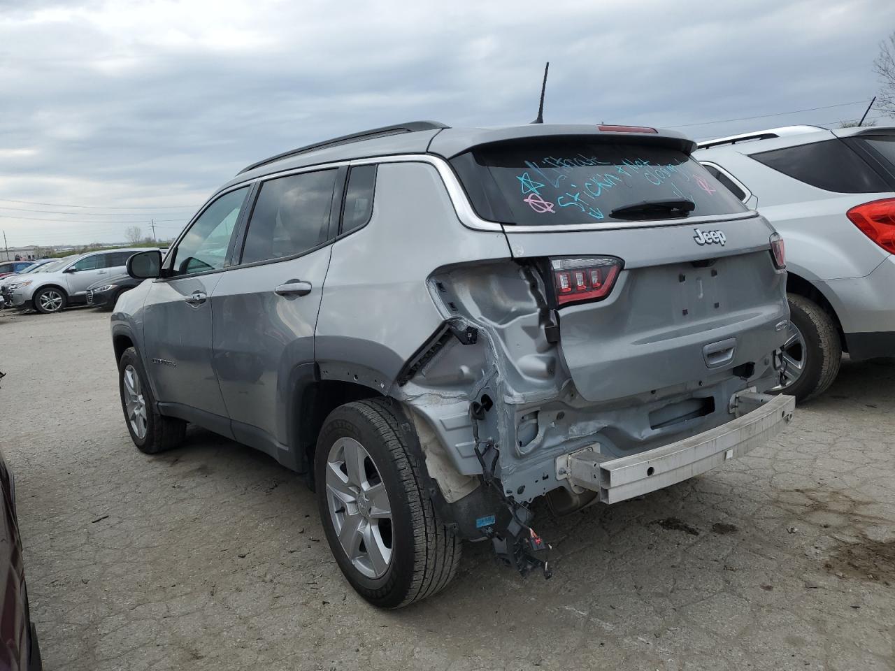 2022 JEEP COMPASS LATITUDE VIN:3C4NJCBB2NT229177