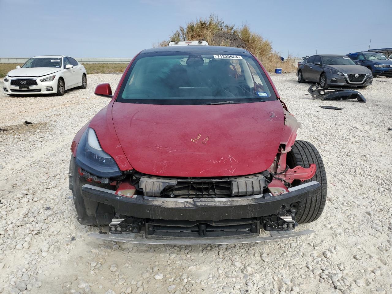 2023 TESLA MODEL 3  VIN:5YJ3E1EA4PF481095