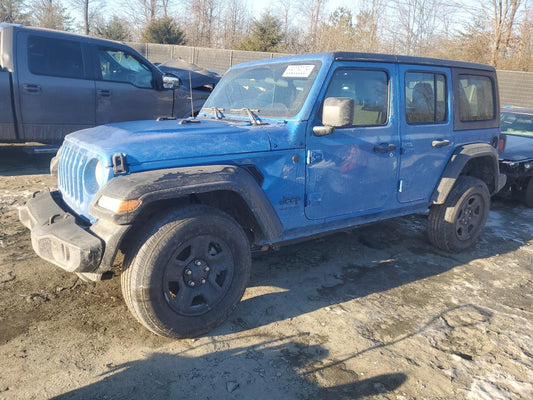 2022 JEEP WRANGLER UNLIMITED SPORT VIN:1C4HJXDNXNW245004