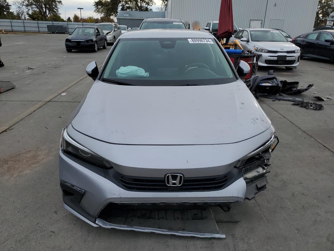 2022 HONDA CIVIC LX VIN:2HGFE2F23NH512677