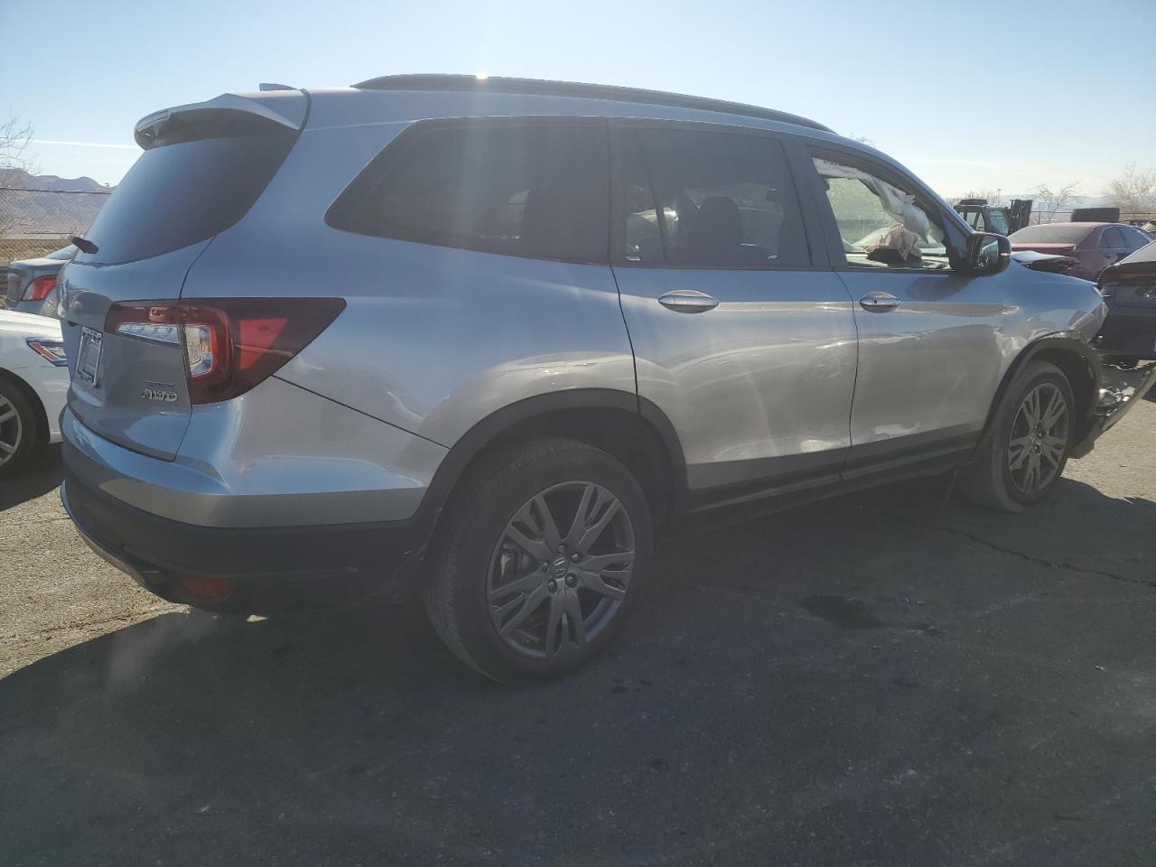 2022 HONDA PILOT SPORT VIN:5FNYF6H35NB049576