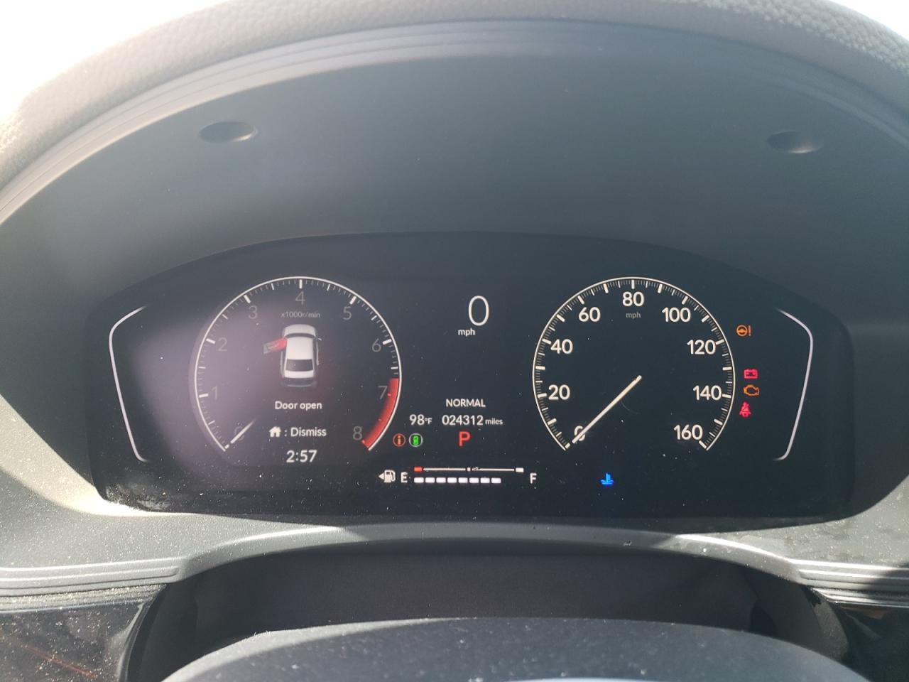 2023 HONDA CIVIC SPORT VIN:2HGFE2F57PH512596