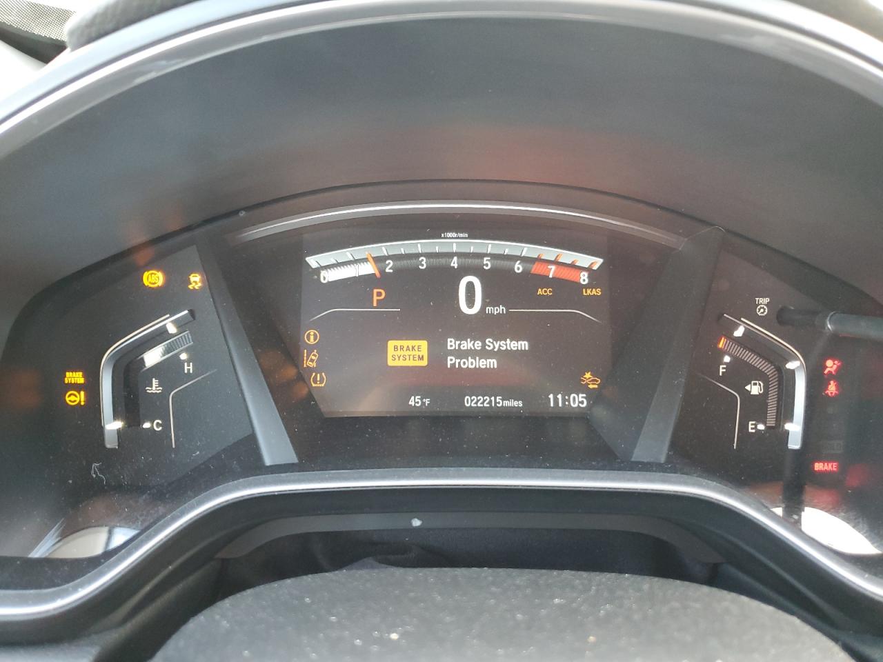 2022 HONDA CR-V TOURING VIN:7FARW2H95NE024781