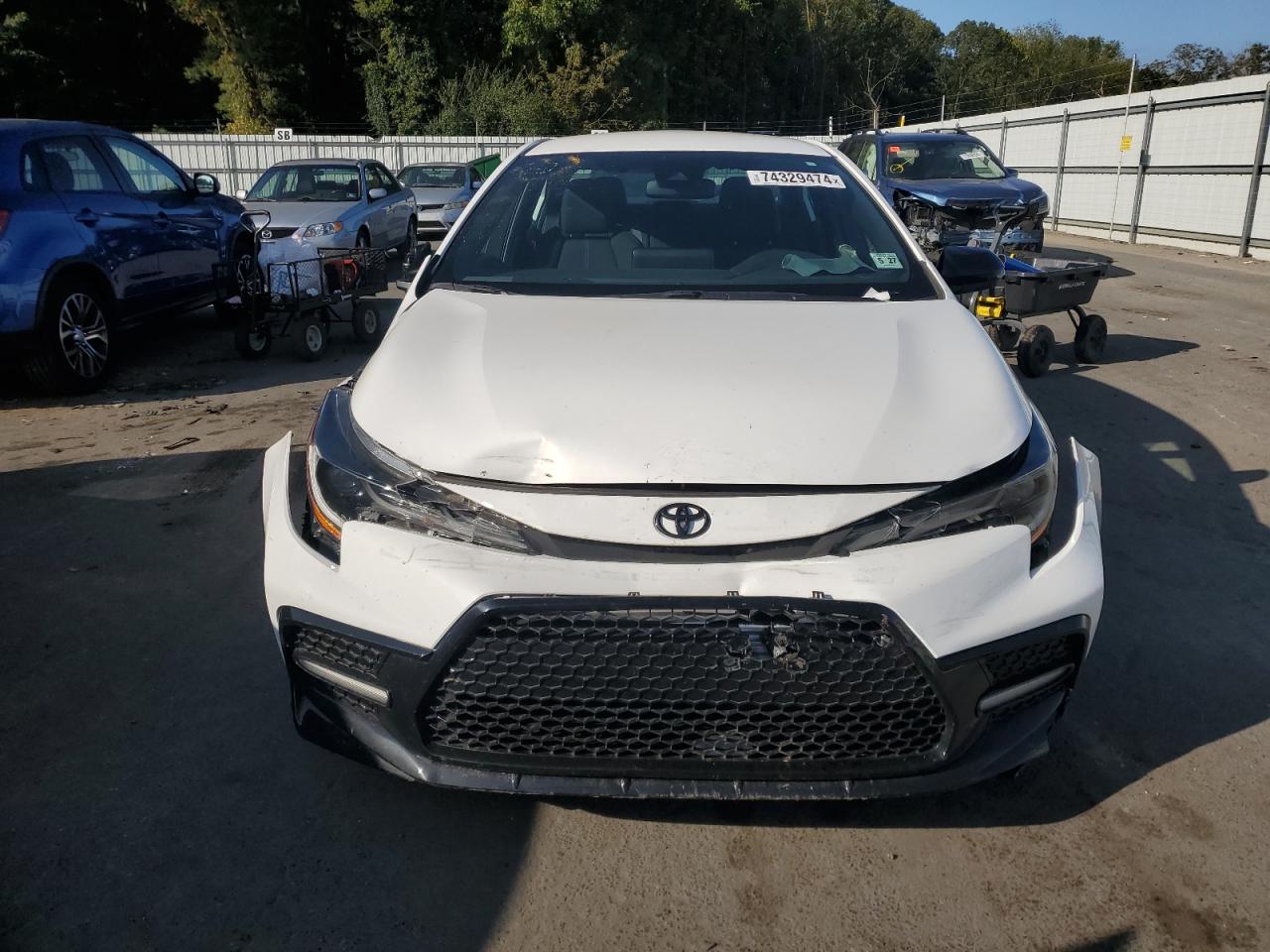 2022 TOYOTA COROLLA SE VIN:5YFS4MCE2NP114249