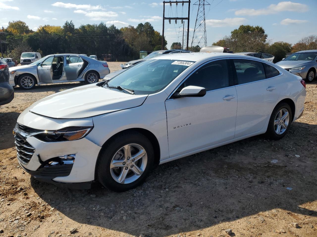 2022 CHEVROLET MALIBU LS VIN:1G1ZC5STXNF186372