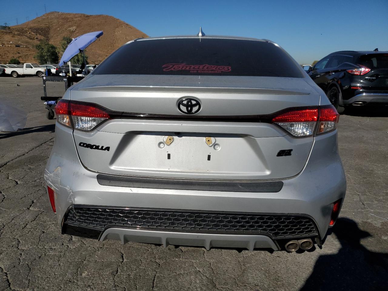 2022 TOYOTA COROLLA SE VIN:JTDS4MCE0NJ082468