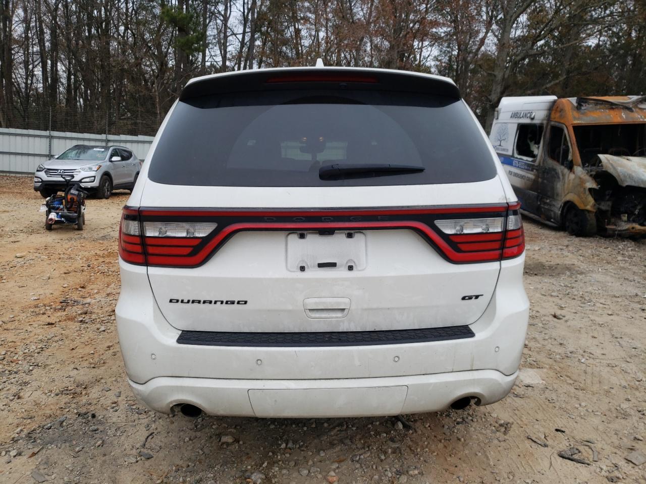 2022 DODGE DURANGO GT VIN:1C4RDHDG6NC203417