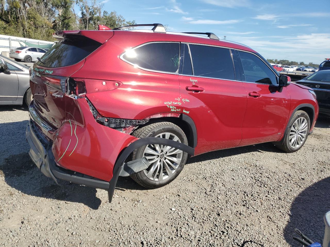 2023 TOYOTA HIGHLANDER HYBRID LIMITED VIN:5TDEBRCH7PS112310