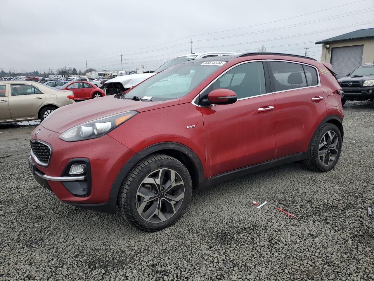 2022 KIA SPORTAGE EX VIN:KNDPNCAC9N7027514