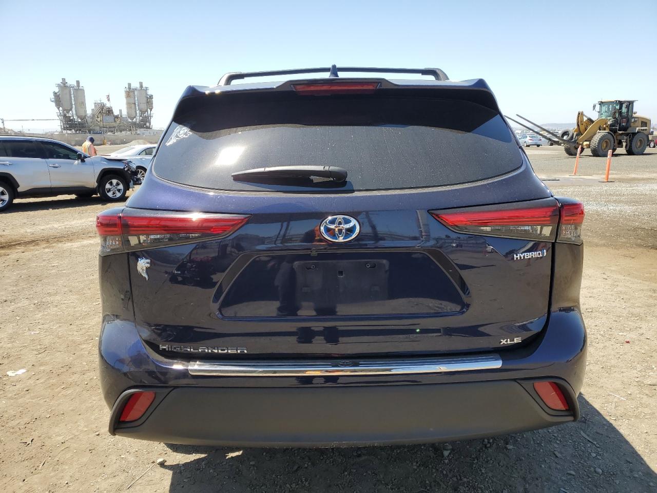 2023 TOYOTA HIGHLANDER HYBRID XLE VIN:5TDKARAH2PS018635