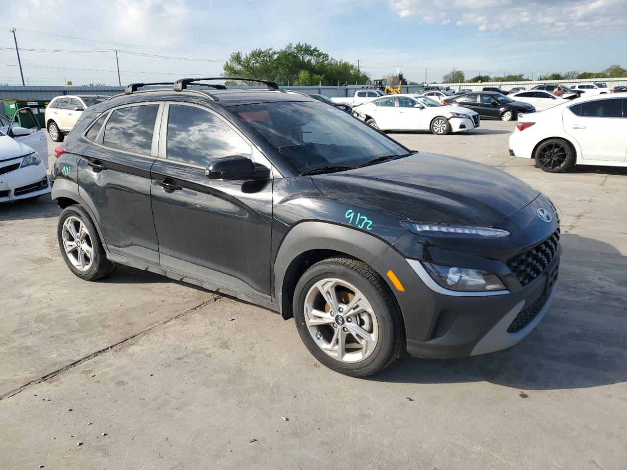 2022 HYUNDAI KONA SEL VIN:KM8K62AB8NU916326