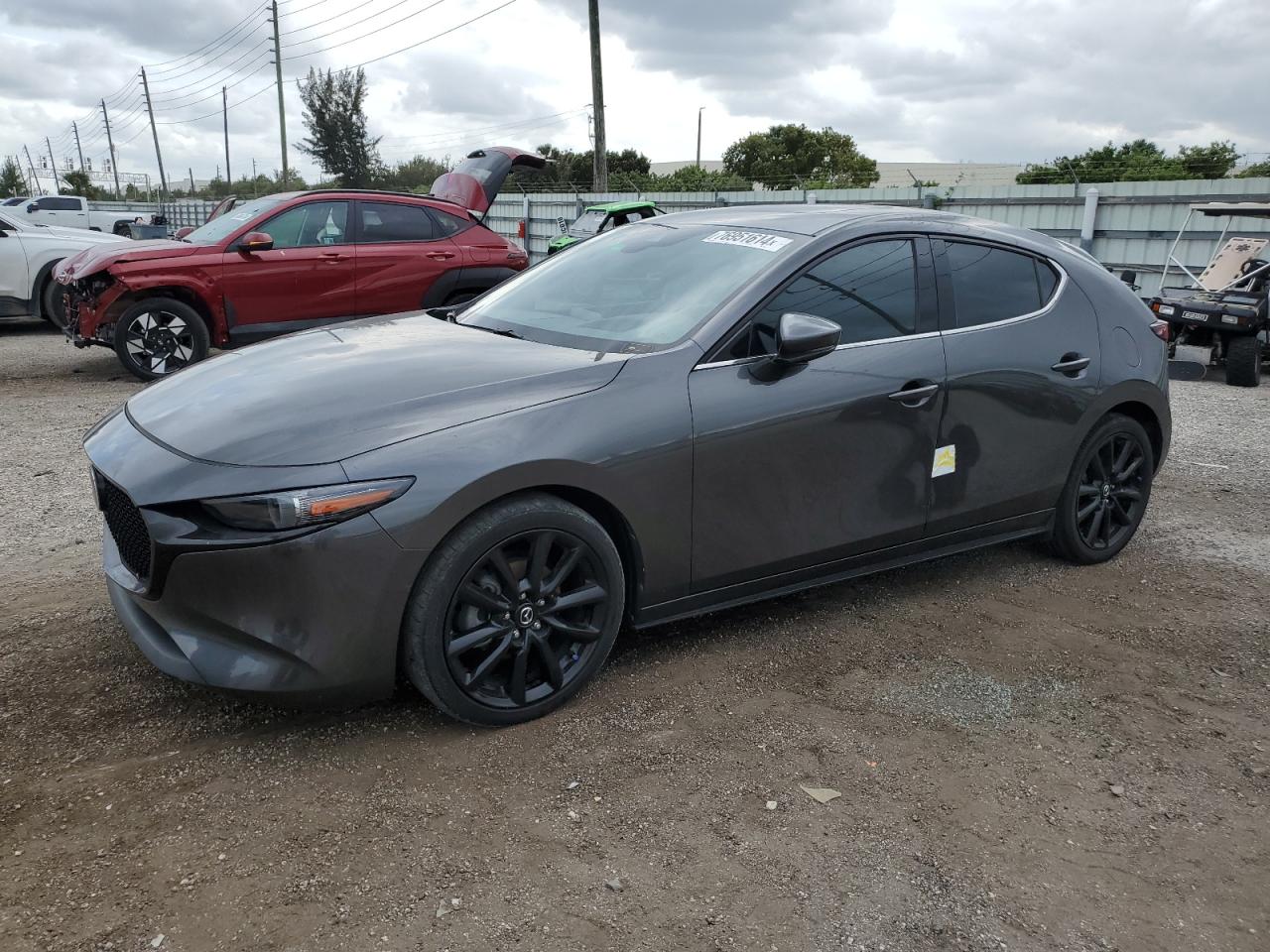 2022 MAZDA 3 PREMIUM VIN:JM1BPAMLXN1515412