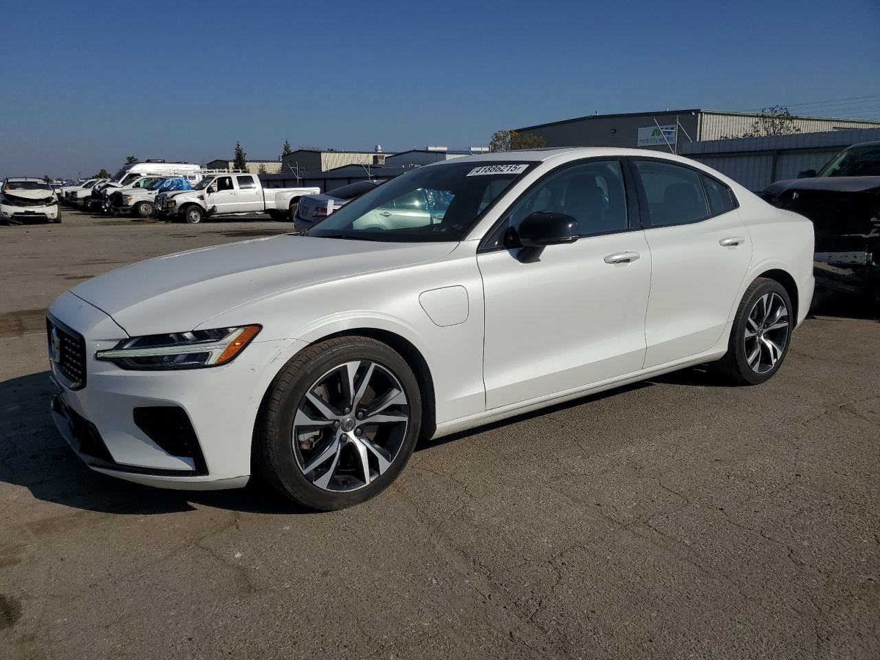 2022 VOLVO S60 T8 RECHARGE R-DESIGN EXPRESSION VIN:7JRBR0FZXNG175781