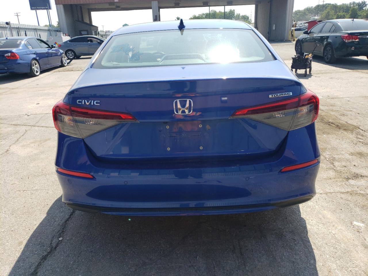 2022 HONDA CIVIC TOURING VIN:2HGFE1F99NH316914