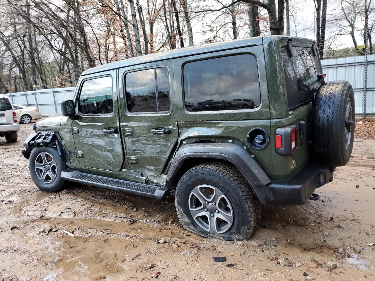 2022 JEEP WRANGLER UNLIMITED SPORT VIN:1C4HJXDG2NW201368