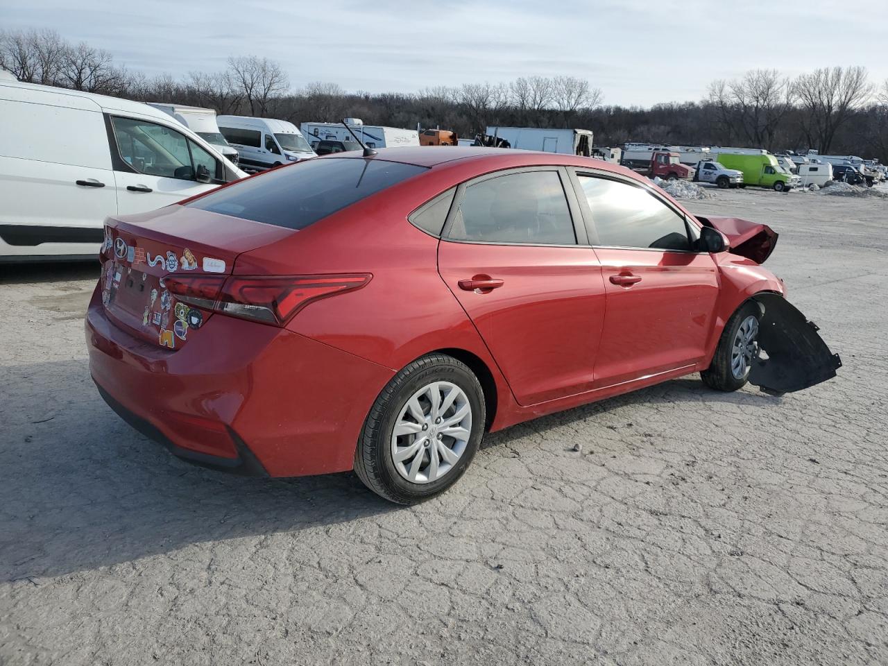 2022 HYUNDAI ACCENT SE VIN:3KPC24A64NE171673