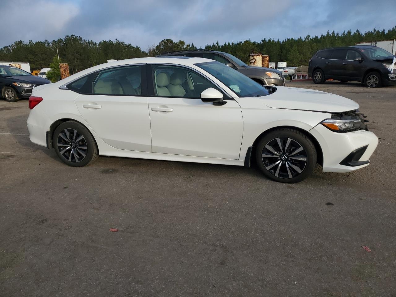 2022 HONDA CIVIC EX VIN:2HGFE1F76NH319719