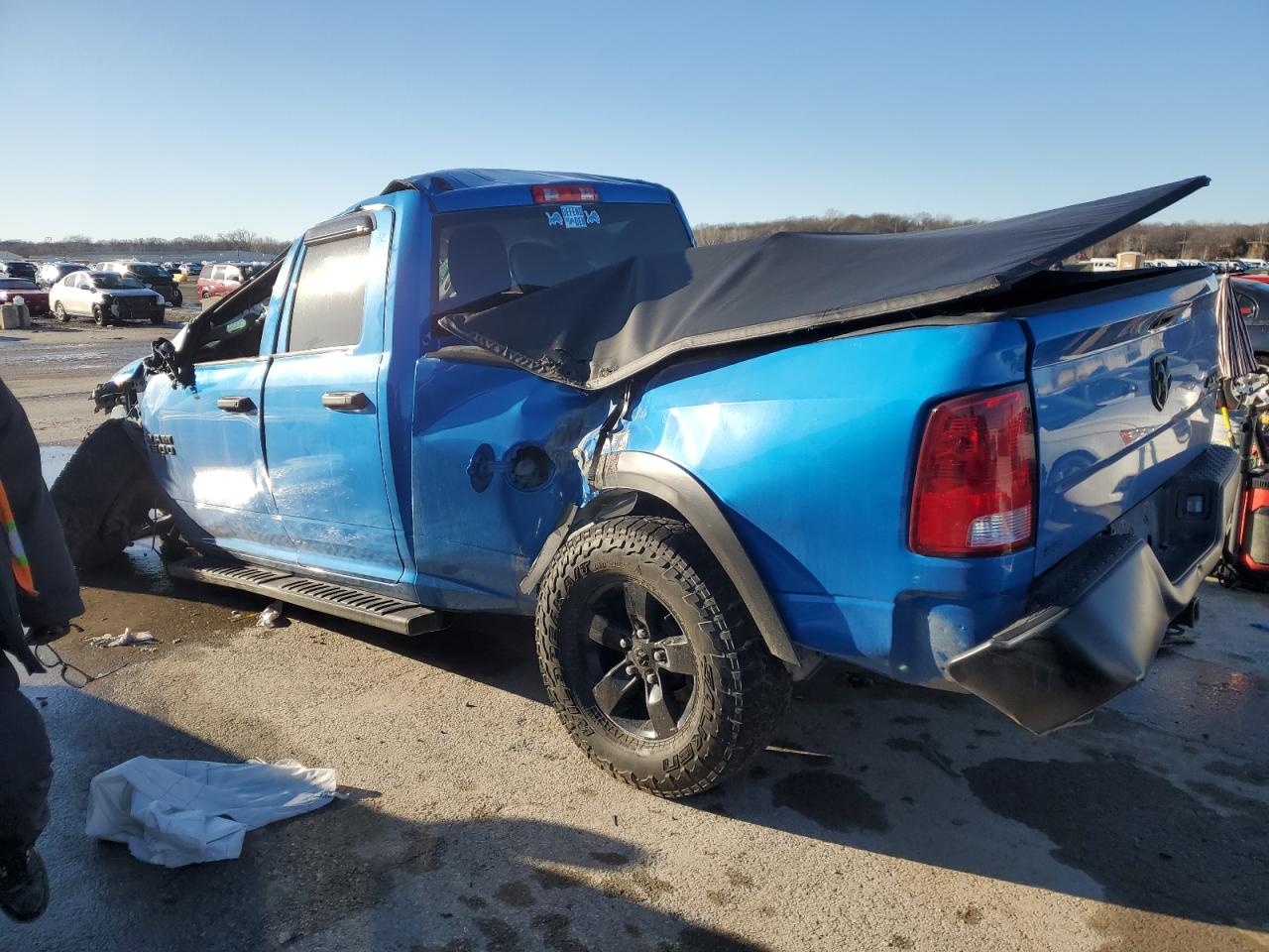 2022 RAM 1500 CLASSIC TRADESMAN VIN:1C6RR7FG4NS156765