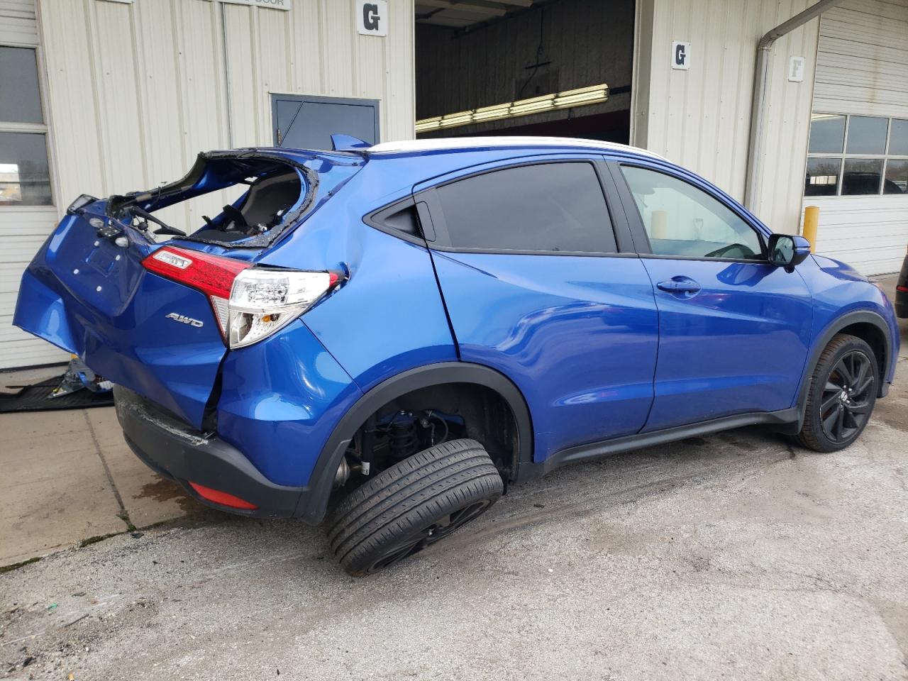 2022 HONDA HR-V EXL VIN:3CZRU6H71NM735195