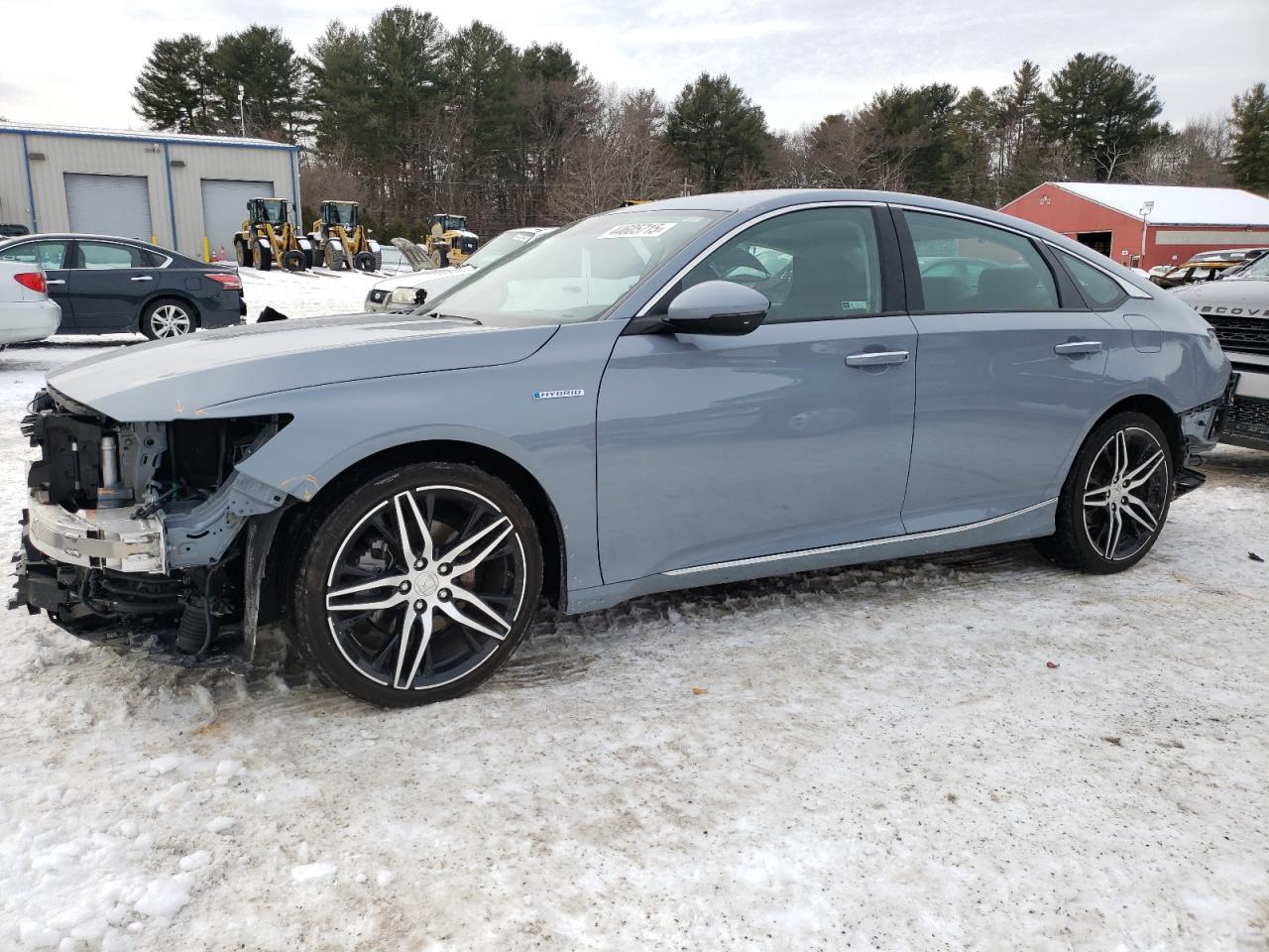 2022 HONDA ACCORD TOURING HYBRID VIN:1HGCV3F91NA027295