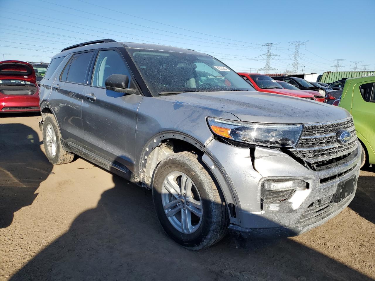 2022 FORD EXPLORER XLT VIN:1FMSK8DH5NGA78169