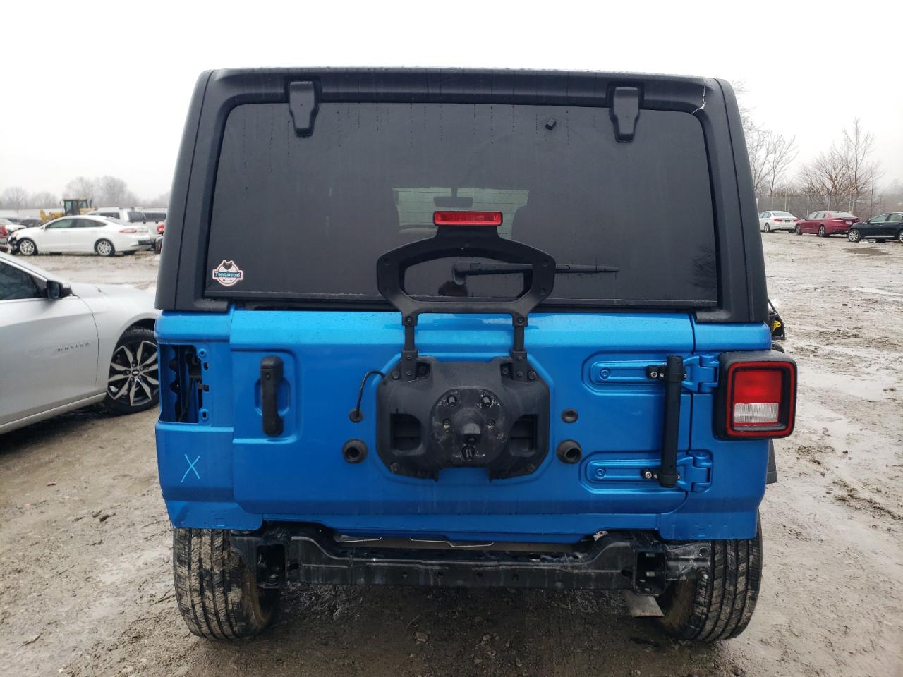 2022 JEEP WRANGLER UNLIMITED SPORT VIN:1C4HJXDG5NW168740
