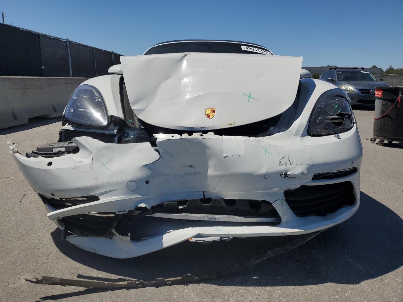 2022 PORSCHE BOXSTER BASE VIN:WP0CA2A86NS205229