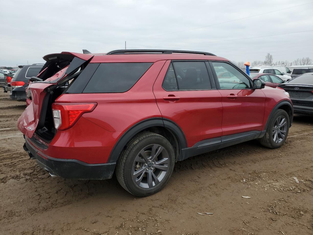 2022 FORD EXPLORER XLT VIN:1FMSK8DH7NGB08613