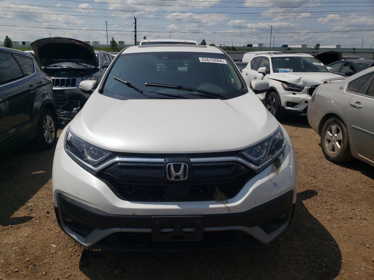 2022 HONDA CR-V EX VIN:7FARW2H57NE018445