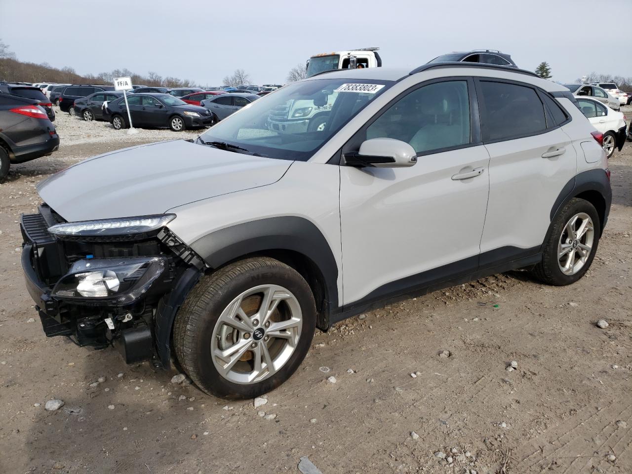 2022 HYUNDAI KONA SEL VIN:KM8K6CAB1NU829535