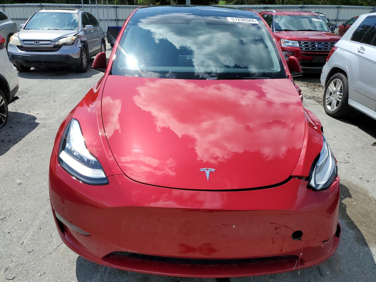 2022 TESLA MODEL Y  VIN:7SAYGDEE6NF412414