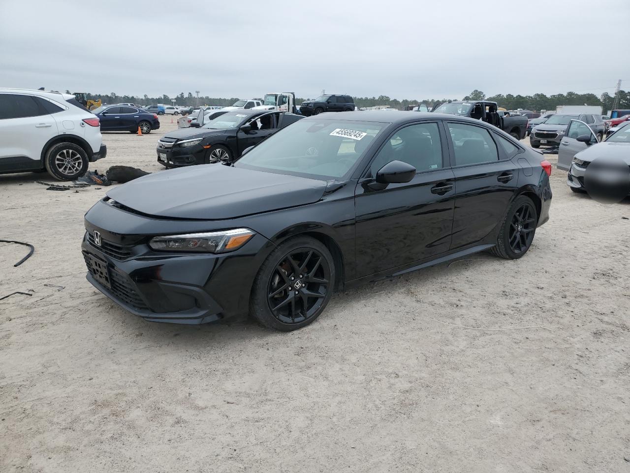 2022 HONDA CIVIC SPORT VIN:2HGFE2F58NH600411
