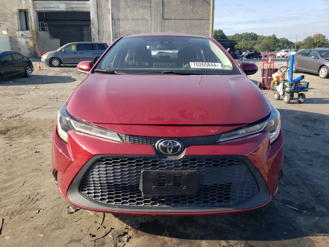 2022 TOYOTA COROLLA LE VIN:JTDEPMAE9NJ216773