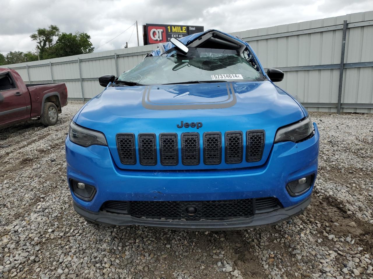 2022 JEEP CHEROKEE LATITUDE VIN:1C4PJMCX2ND525217