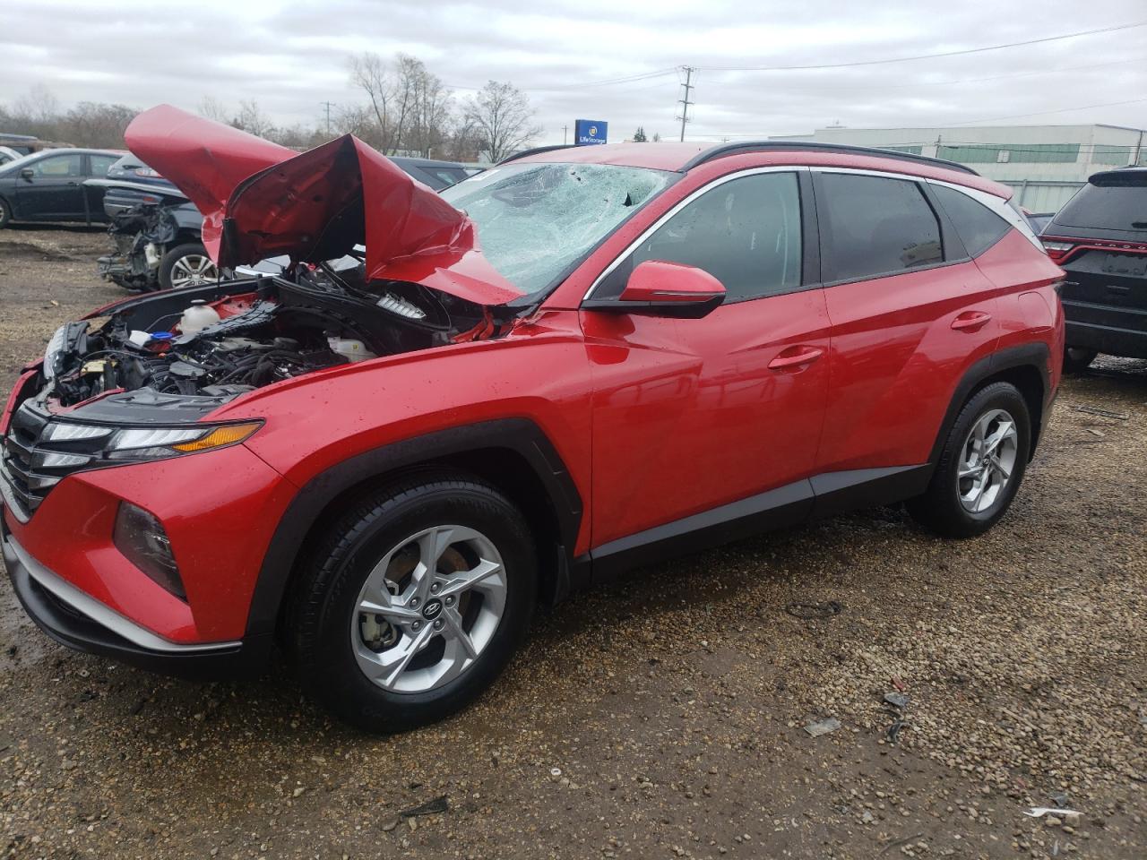 2023 HYUNDAI TUCSON SEL VIN:5NMJB3AE8PH172300